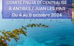 Comité décentralisé de la FNUJA de l'UJA de Grasse ( à Antibes-Juan les Pins) du 3 au 6 octobre 2024