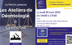 Les Ateliers de la Déontologie de la FNUJA à Grenoble