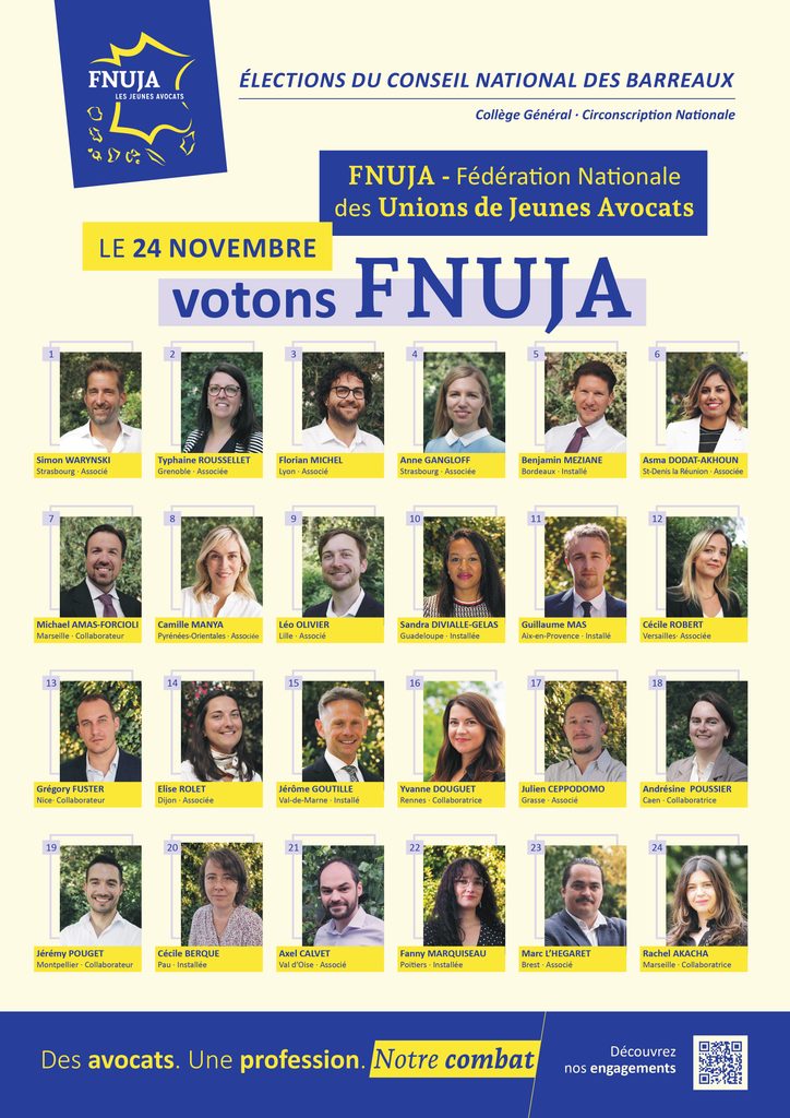 Nos candidats