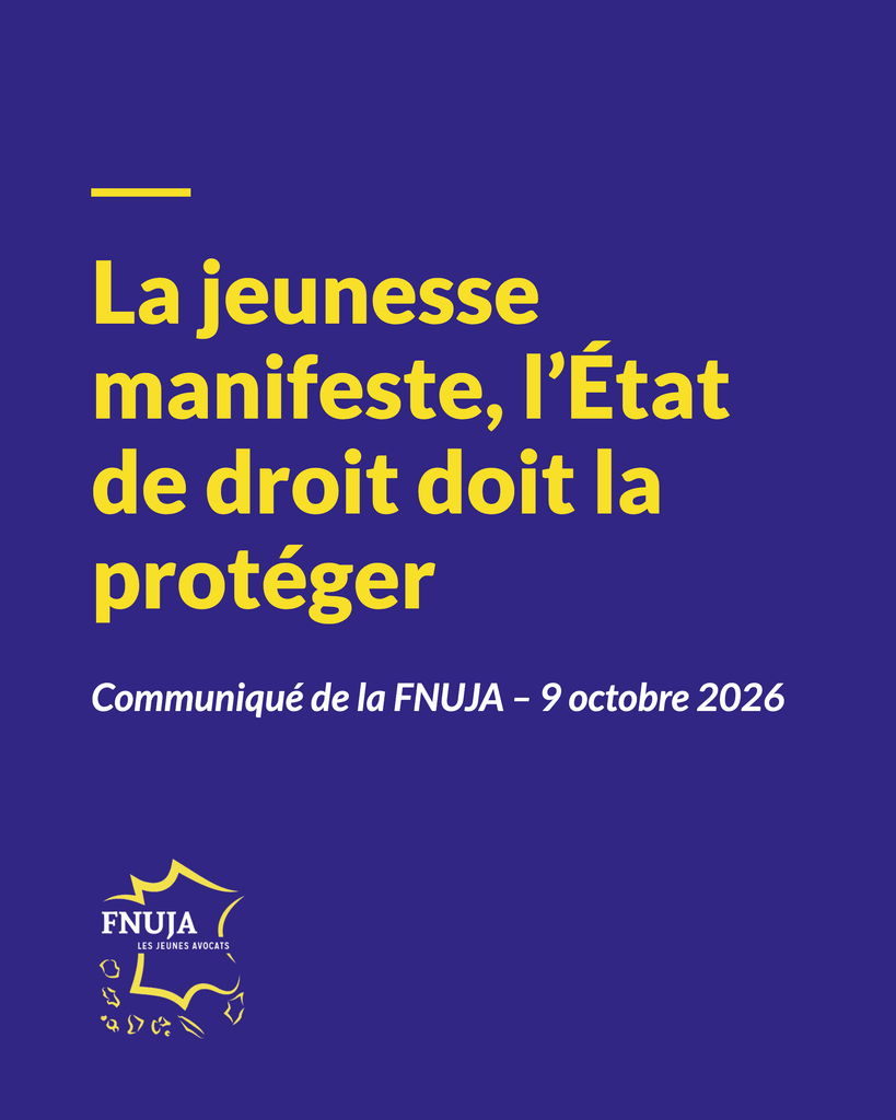 La jeunesse manifeste, l&rsquo;État de droit doit la protéger