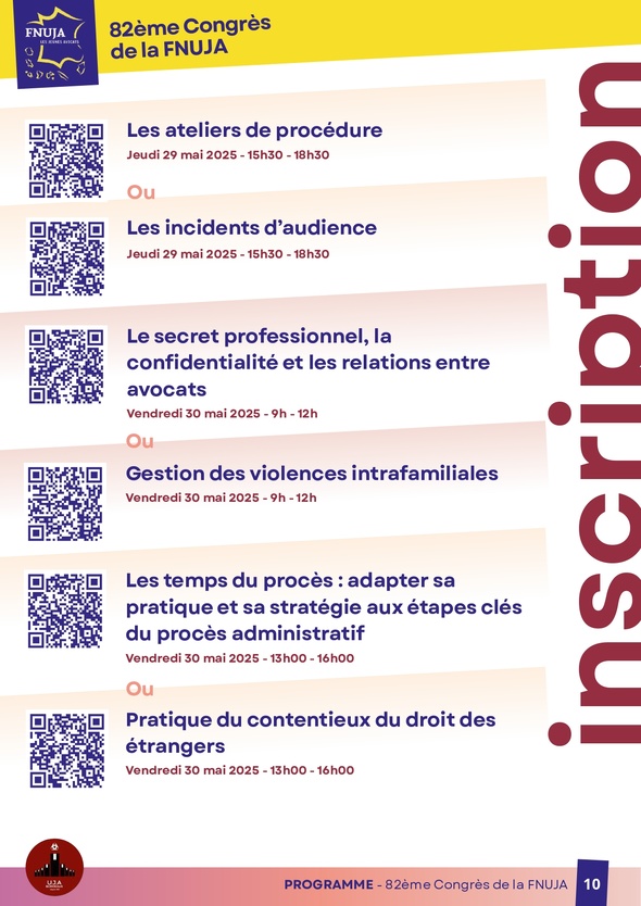 82ème congrès de la FNUJA à Bordeaux : « Jeunes Avocats, Grands crus de Demain »