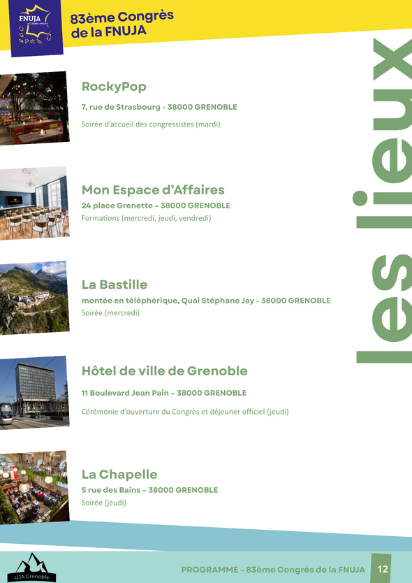 83ème congrès de la FNUJA à Grenoble : « Les jeunes avocats prennent de la hauteur »