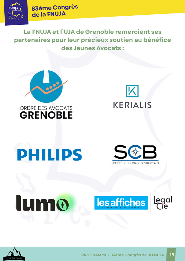 83ème congrès de la FNUJA à Grenoble : « Les jeunes avocats prennent de la hauteur »