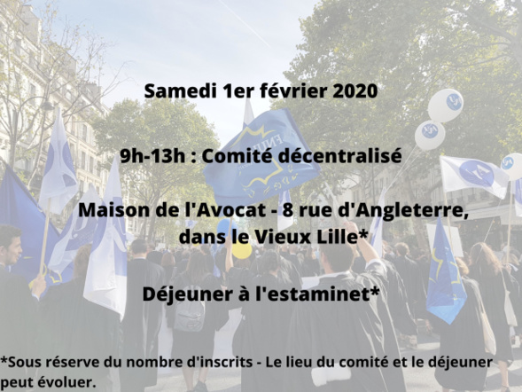 Comité décentralisé à Lille