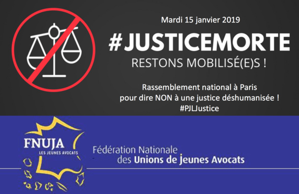 PLJ Justice - Manifestation à Paris le 15 janvier 2019 !